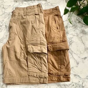 Goodfellow & Co Men's Dual-Tone Cargo Shorts